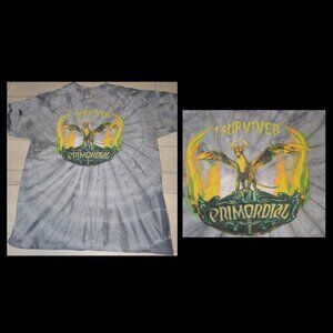 I Survived Primordial - Dragon - Tie Dye T Shirt Mens Sz L